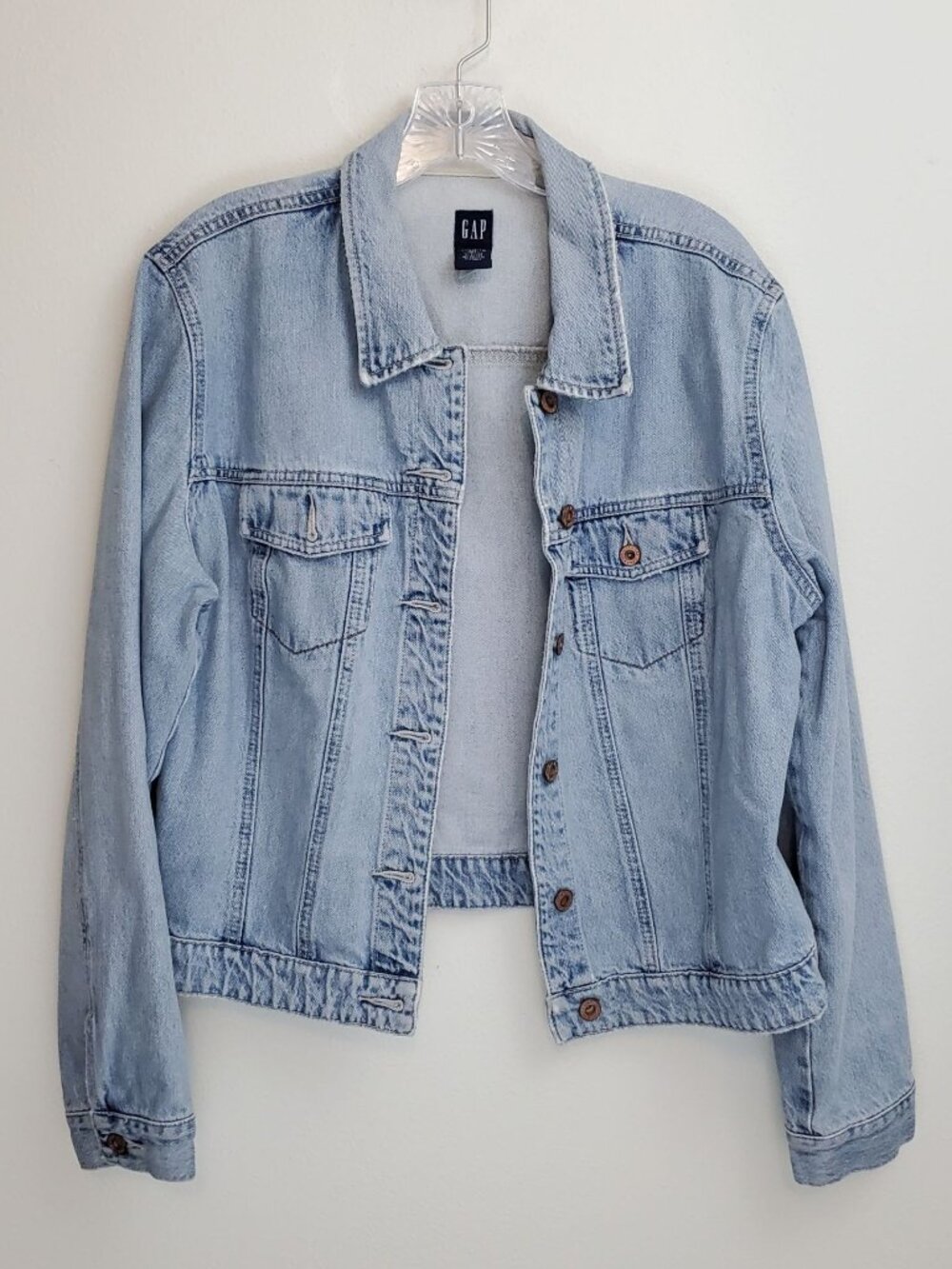 Gap Vintage Y2K light wash denim jacket